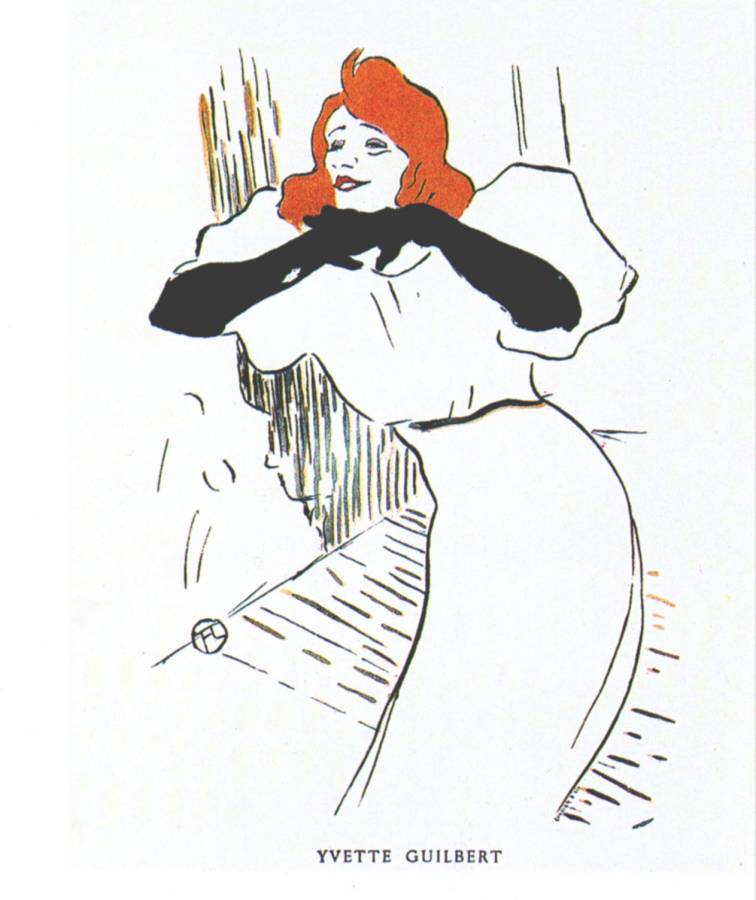 1894 22 decembre Le Rire Dessin de Toulouse-Lautrec Yvette Guilbert.jpg